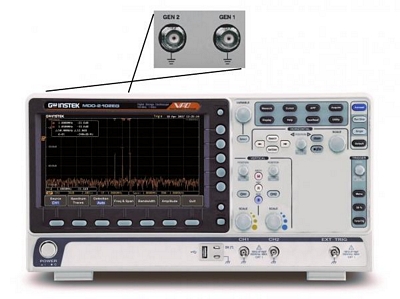 GW Instek MDO-2102EG Осциллограф